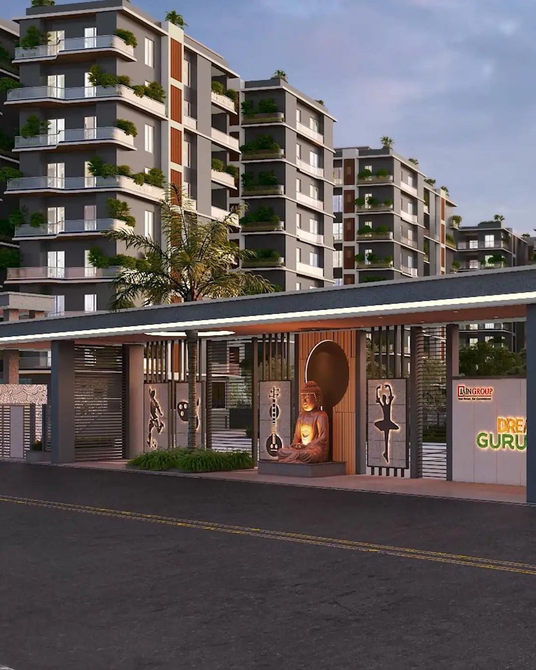 Dream Gurukul Elevation View 1