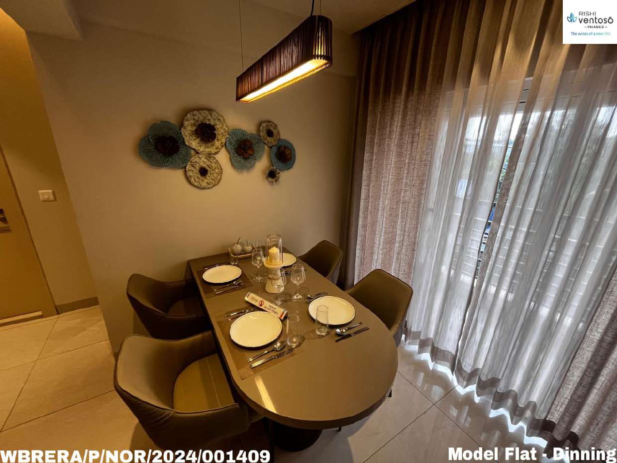 Model Flat Dining Area